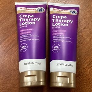 Walgreens Crepe Therapy Lotion Age Defense Bundle NEW